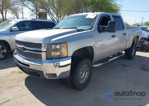 2009 Chevrolet Silverado 2500Hd Lt из США, поврежденный, VIN 1GCHK53619F174275